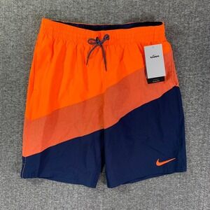 Nike Swim Trunks Men Medium Lined Beach Casual NEW